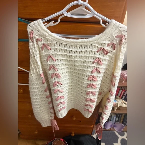 NWT $229 For Love and Lemons Laurel Cardigan S - Picture 8 of 8